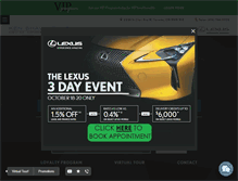 Tablet Screenshot of kenshawlexus.com